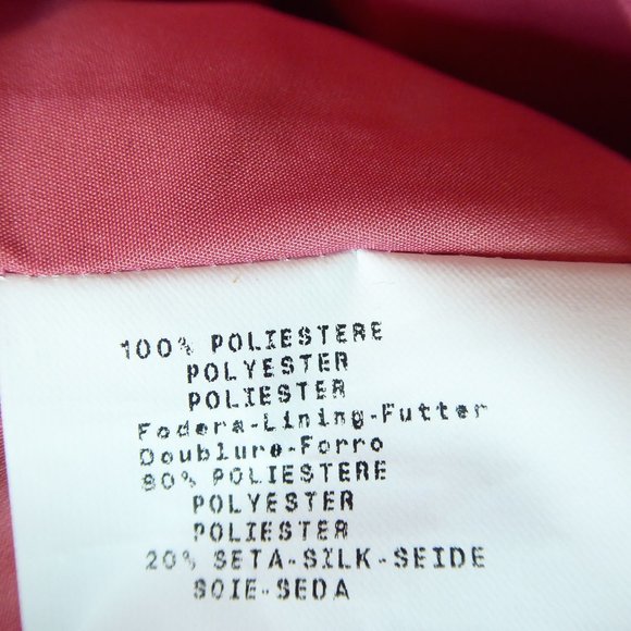 Giorgio Armani Collezioni coral pink dress + coat 2 piece set ensemble i46 10 - Picture 10 of 10